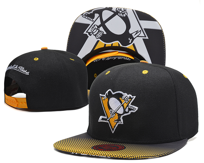 NHL Pittsburgh Penguins MN Snapback Hat NU05